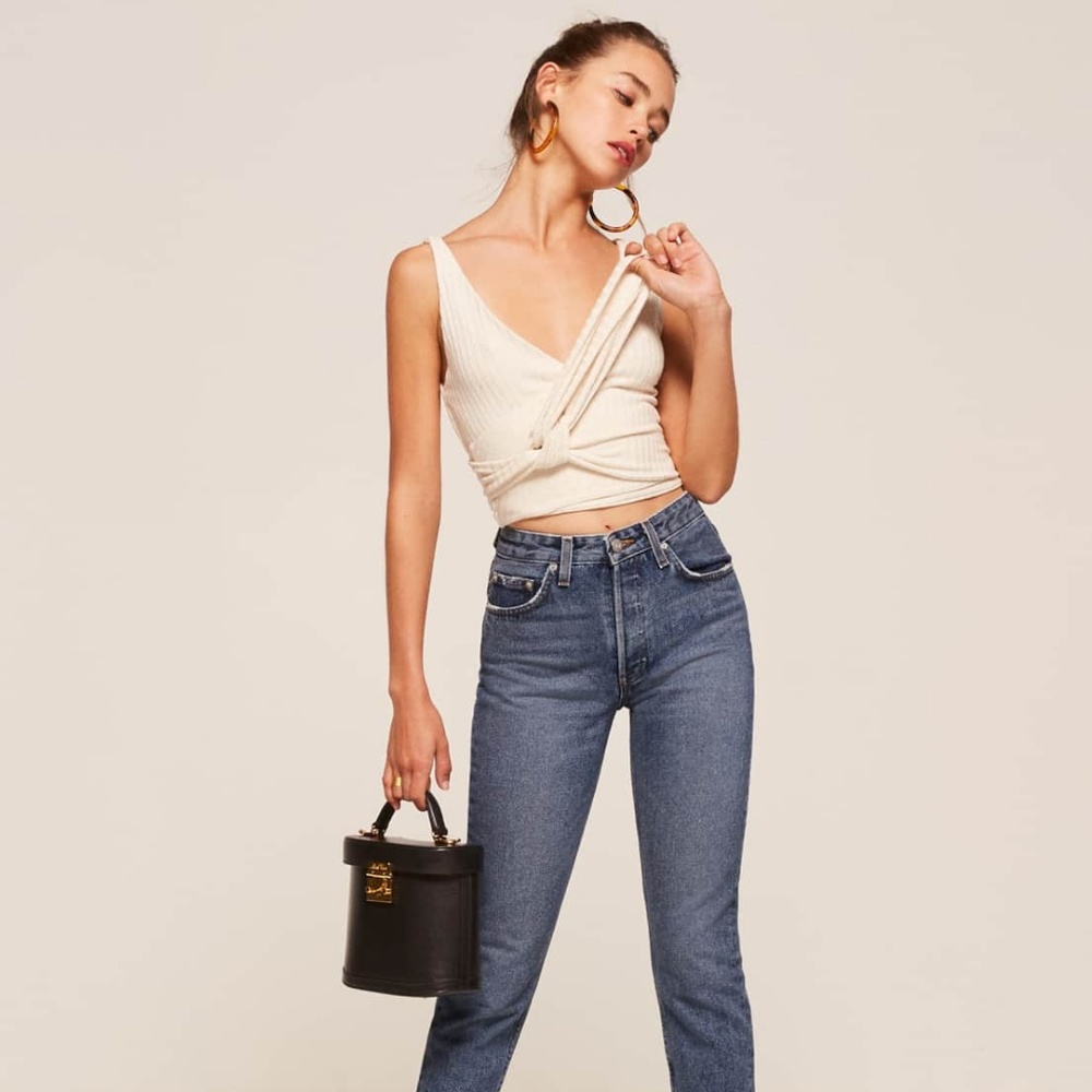 Reformation Skinny French Jeans